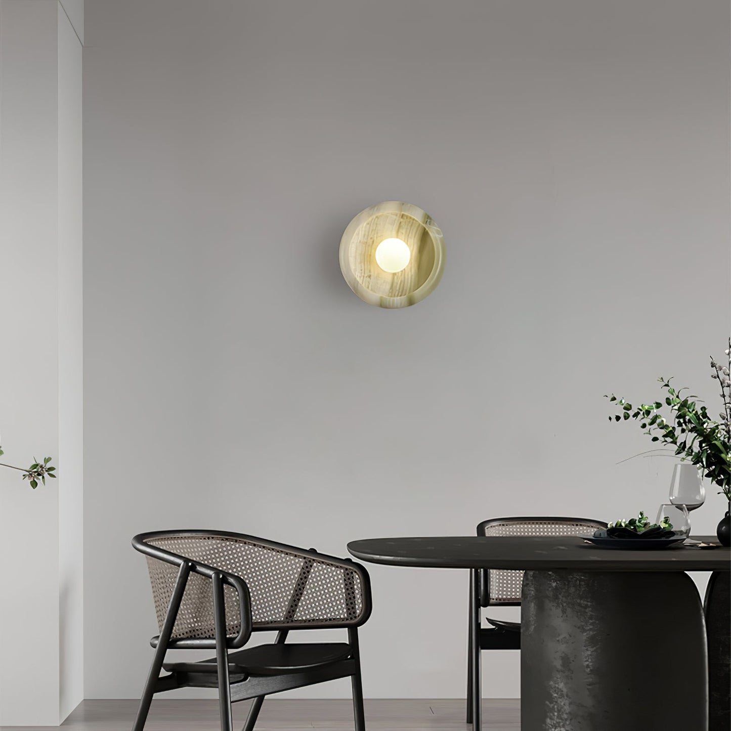 Eclipse Jade Wall Sconce - YIOSI