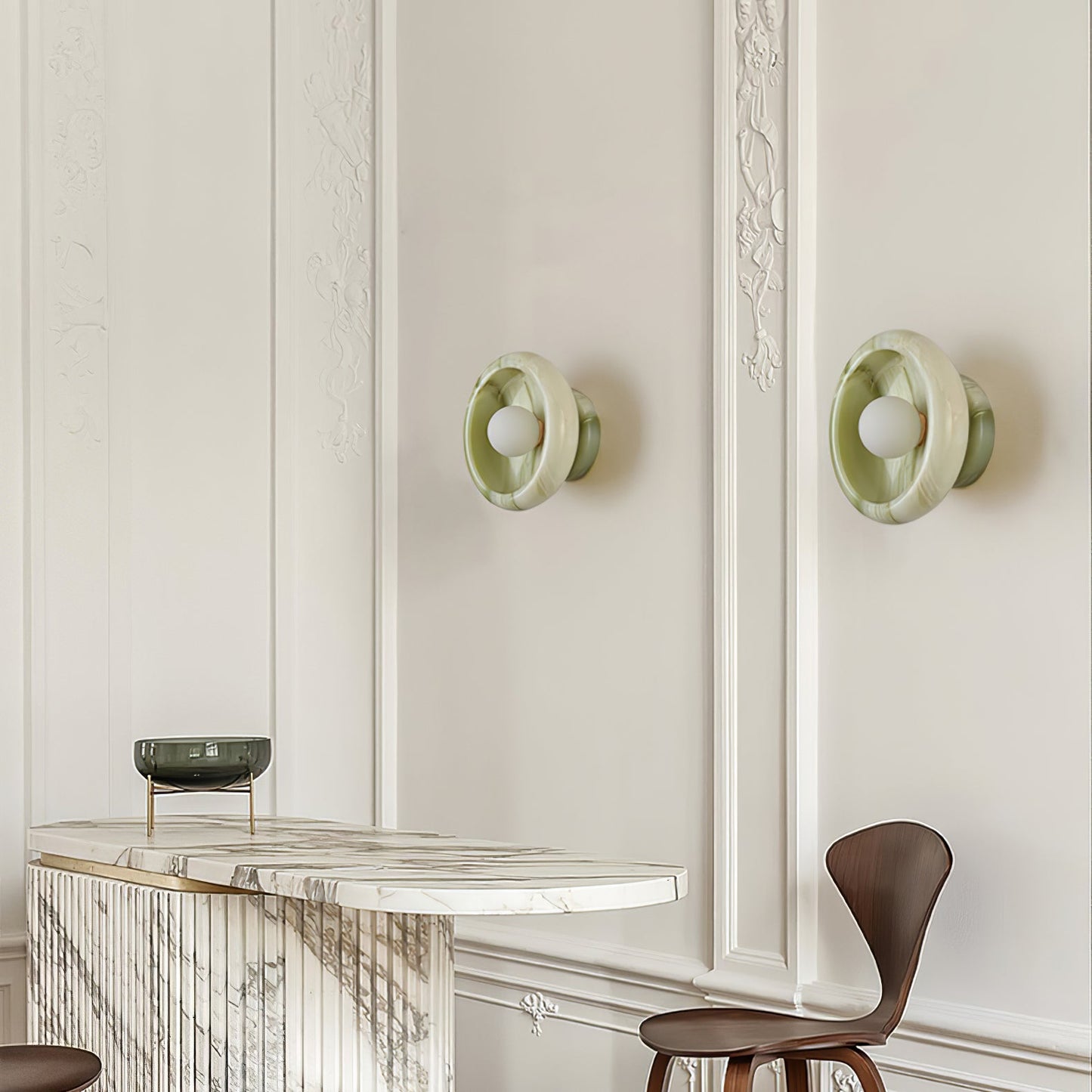 Eclipse Jade Wall Sconce - YIOSI