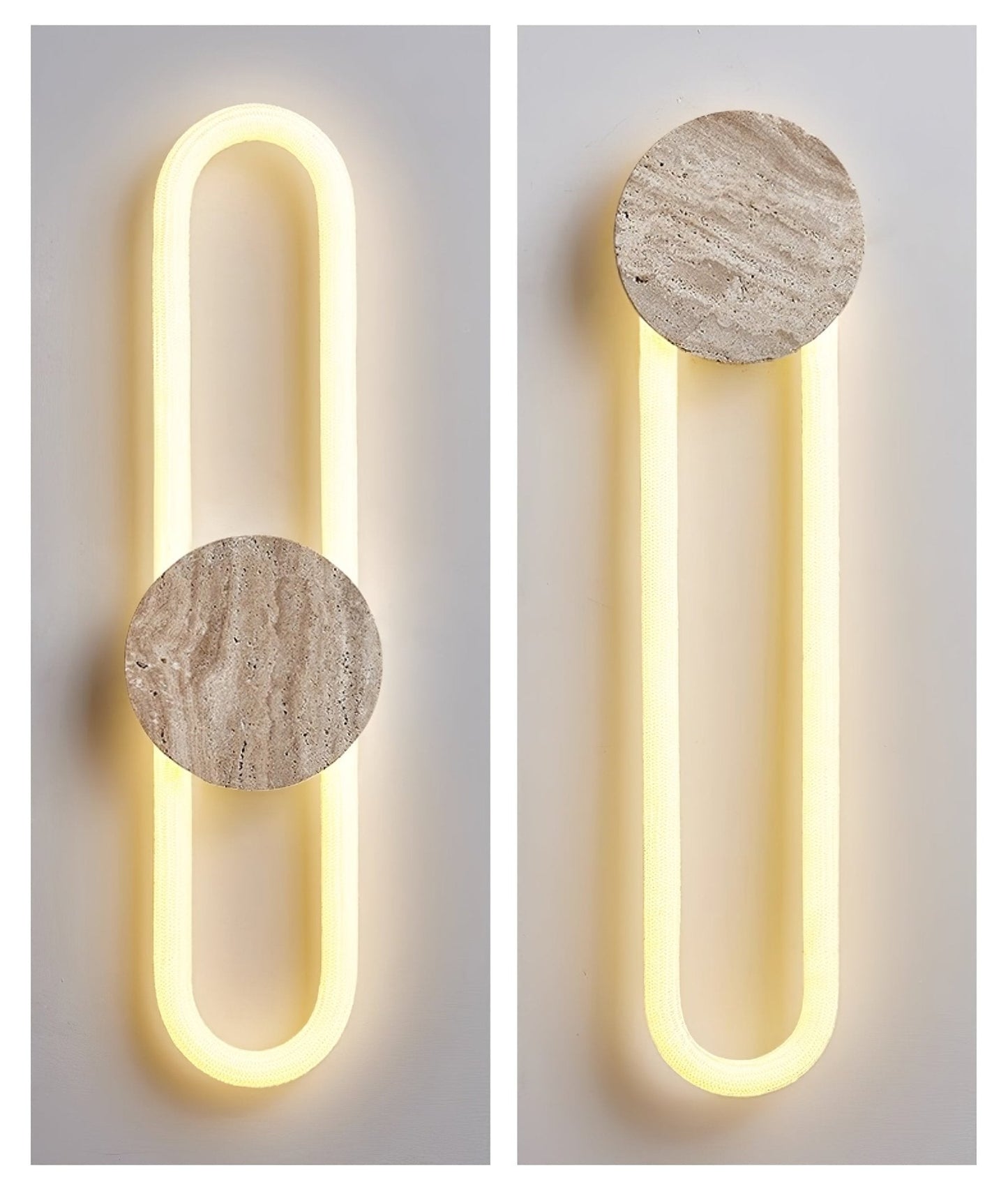 Eloen Travertine Wall Light - YIOSI