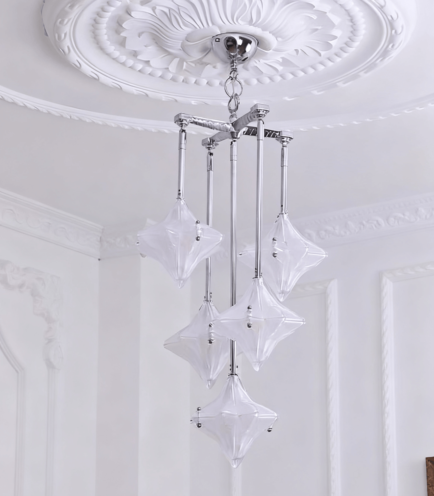 Elowen Long Prism Star Chandelier - YIOSI