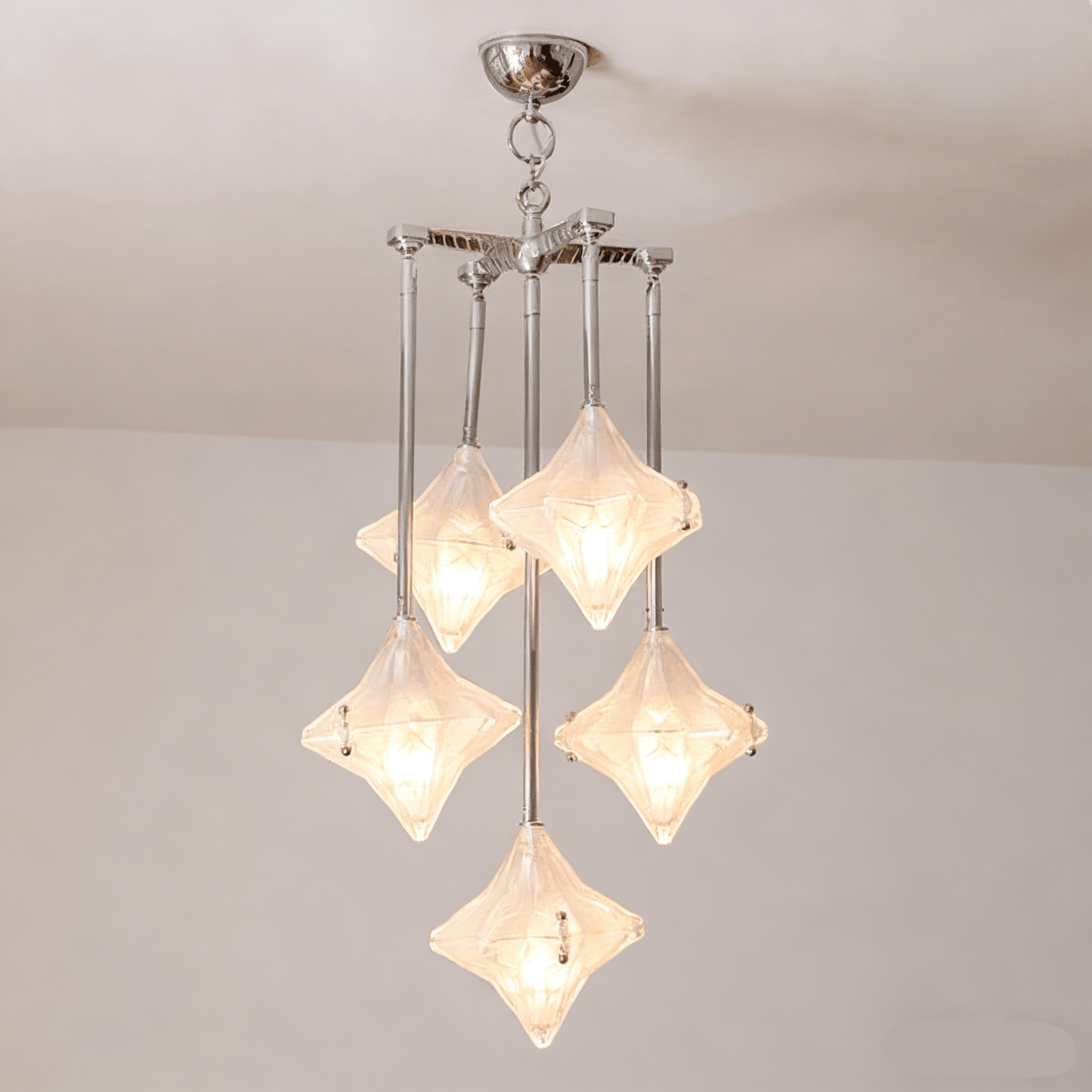 Elowen Long Prism Star Chandelier - YIOSI