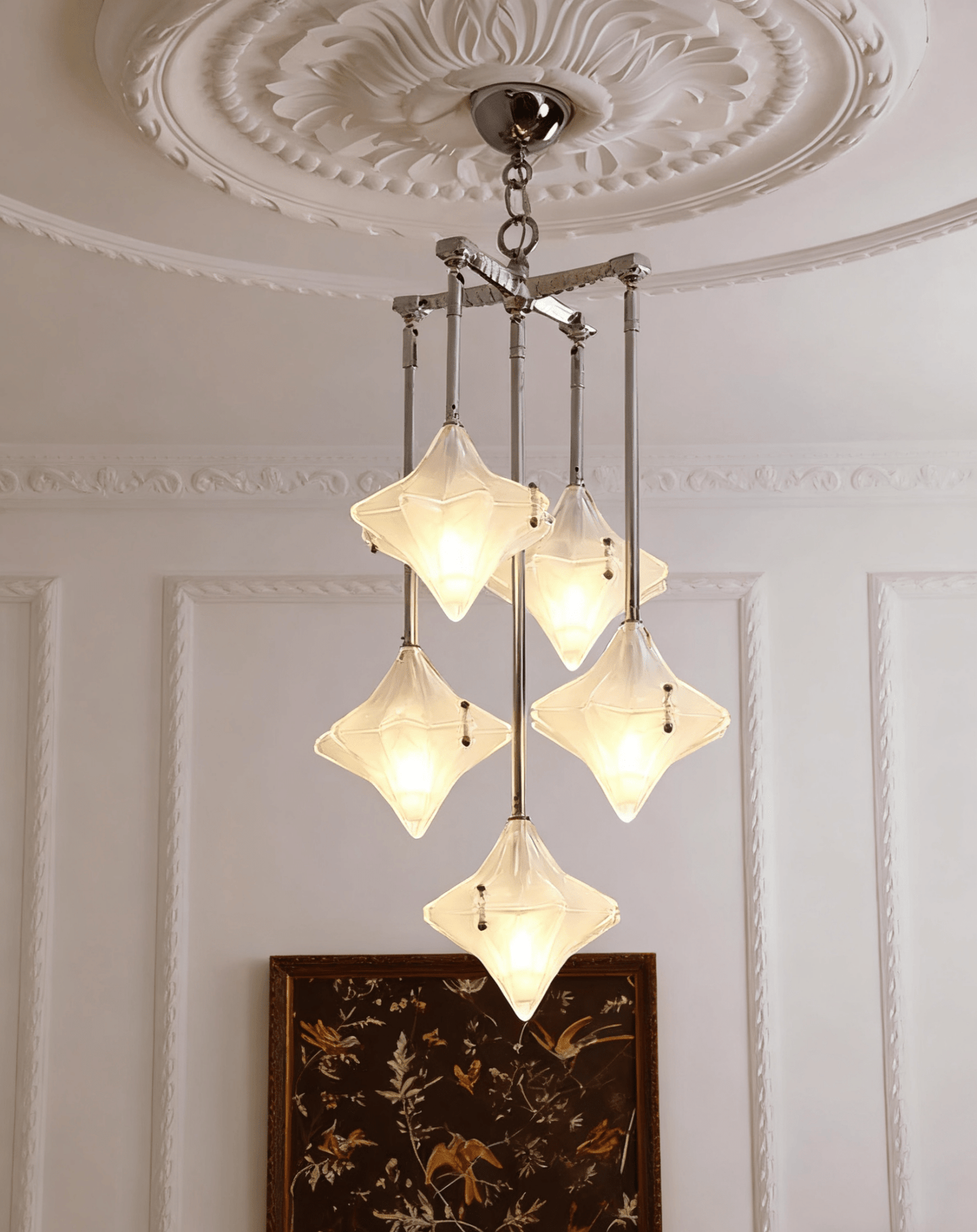 Elowen Long Prism Star Chandelier - YIOSI