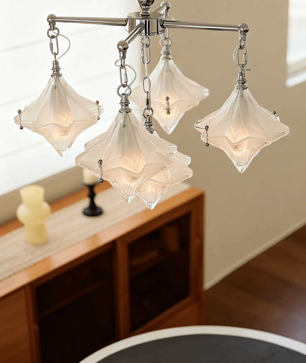 Elowen Prism Star Chandelier - YIOSI