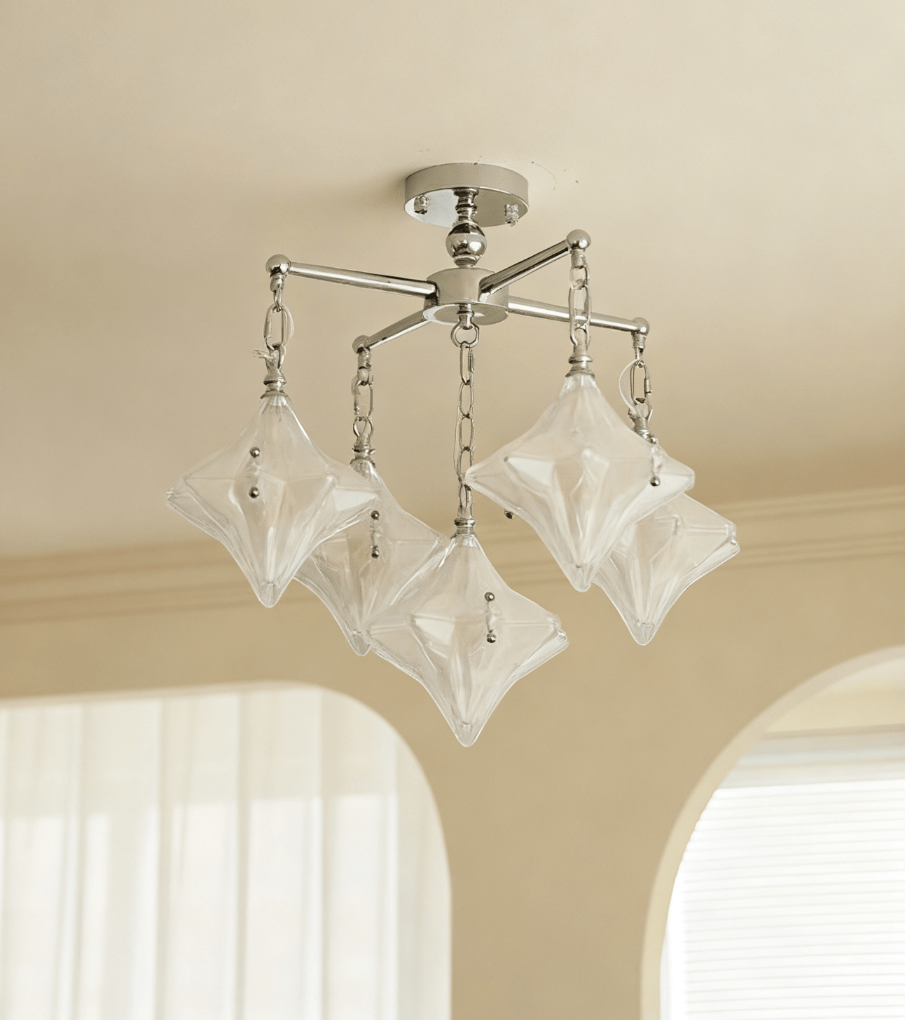 Elowen Prism Star Chandelier - YIOSI