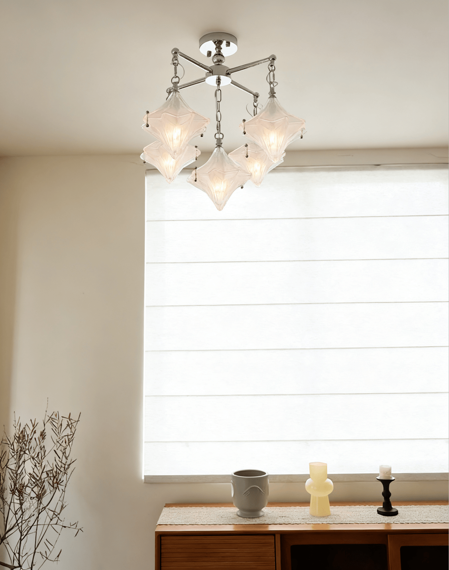 Elowen Prism Star Chandelier - YIOSI