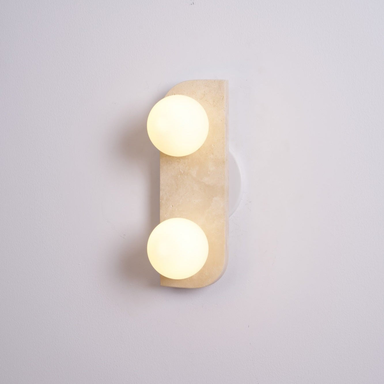 Elysian Travertine Wall Light - YIOSI