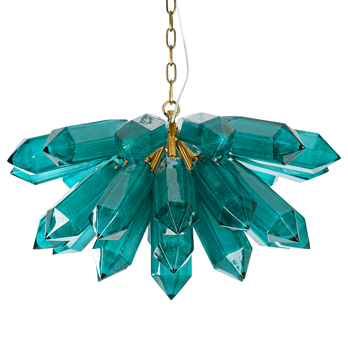 Emerald Crystal Chandelier - YIOSI