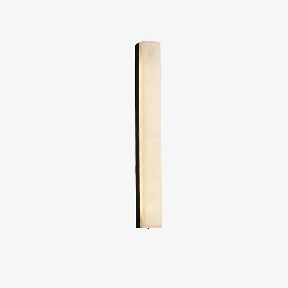 Emerson Marble Brass Wall Lamp – Adjustable Height LED Light