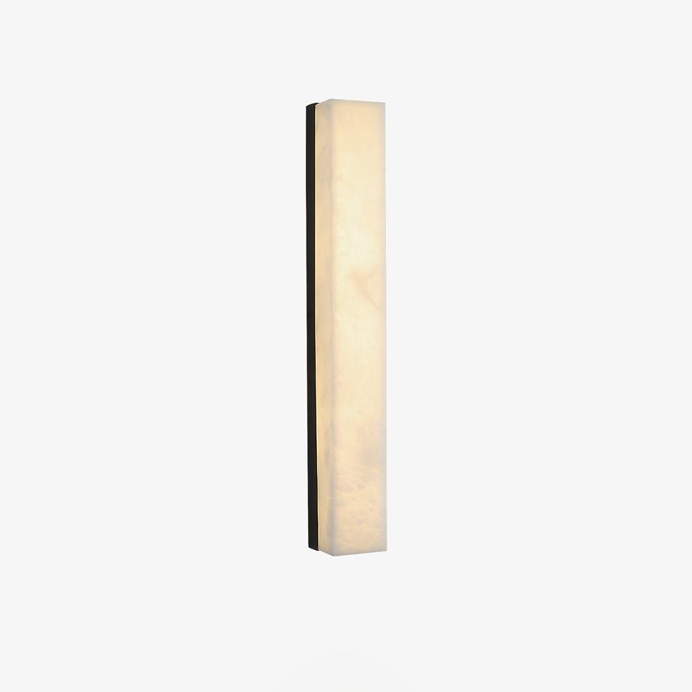 Emerson Marble Brass Wall Lamp – Adjustable Height LED Light