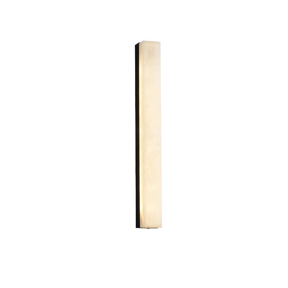 Emerson Marble Brass Wall Lamp – Adjustable Height LED Light