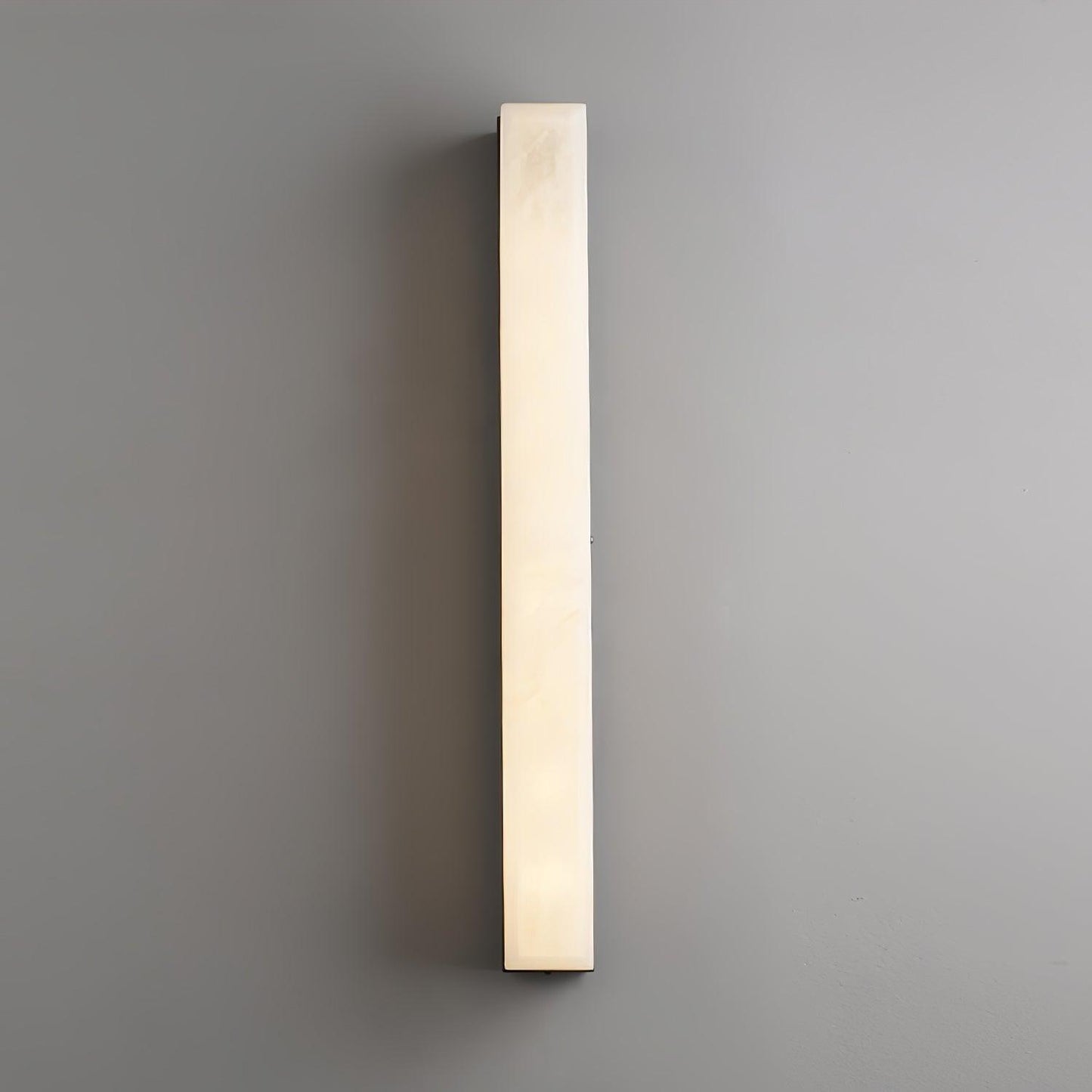 Emerson Marble Brass Wall Lamp – Adjustable Height LED Light