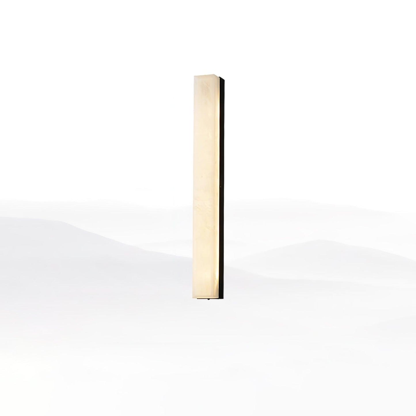 Emerson Marble Brass Wall Lamp – Adjustable Height LED Light