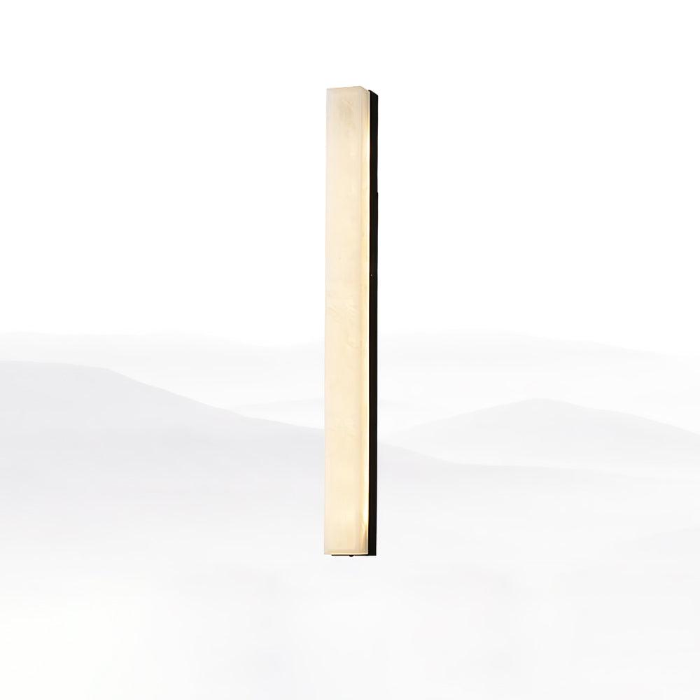 Emerson Marble Brass Wall Lamp – Adjustable Height LED Light
