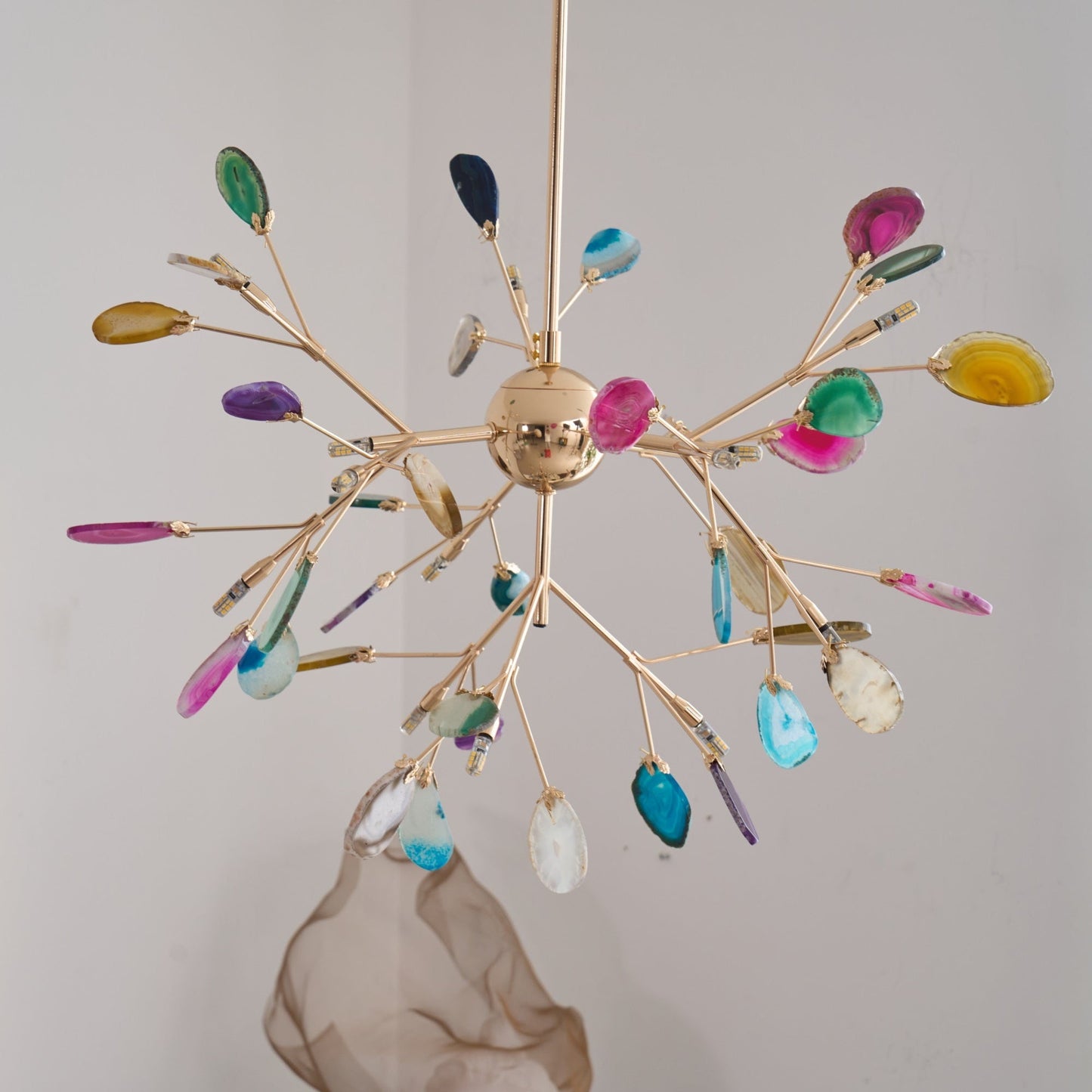 Agate Flake Chandelier - YIOSI