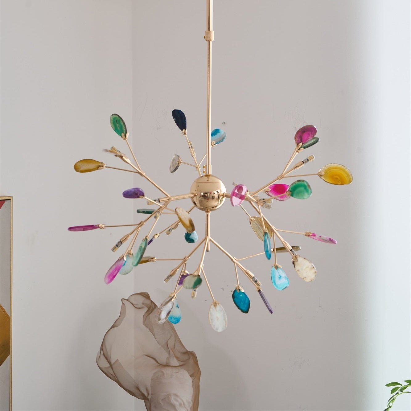 Agate Flake Chandelier - YIOSI