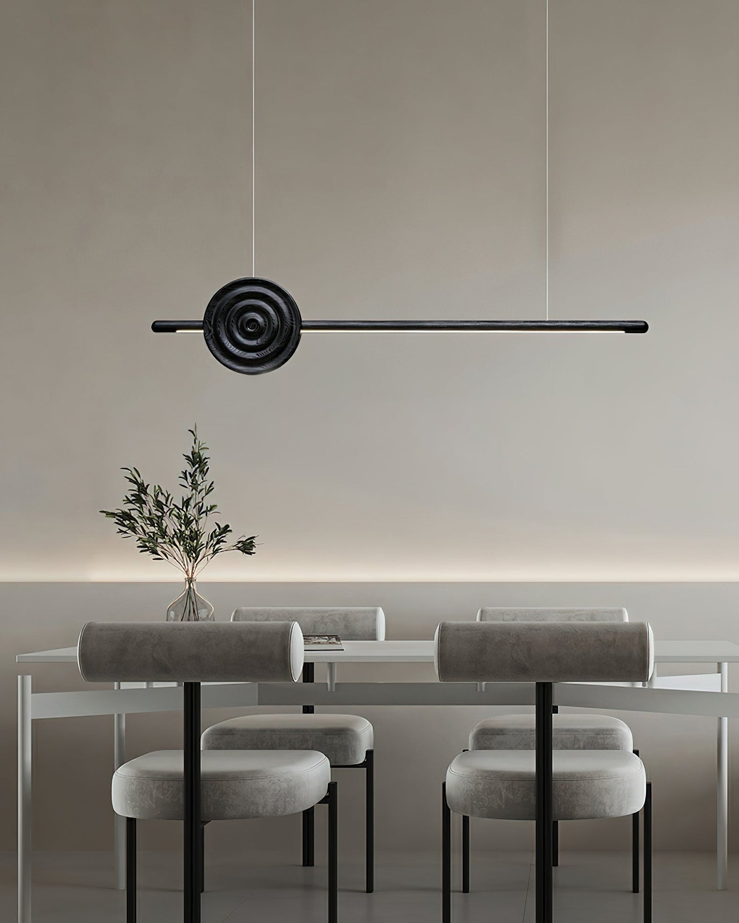 Erhu Wood Chandelier - YIOSI