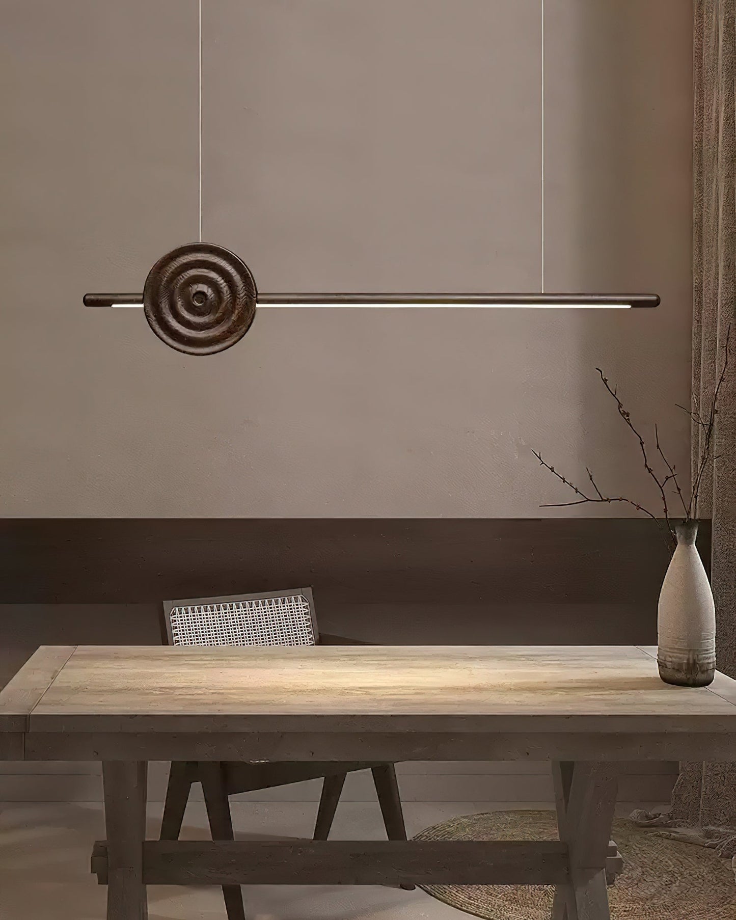 Erhu Wood Chandelier - YIOSI