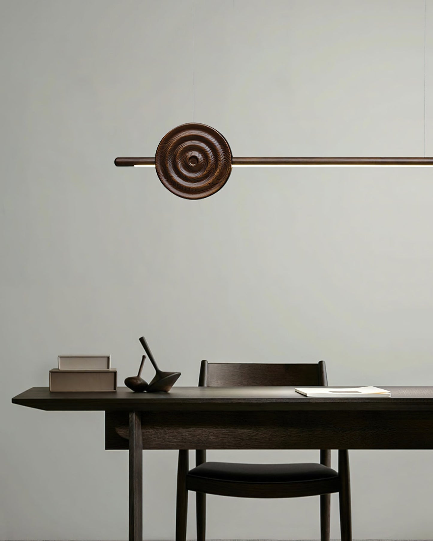 Erhu Wood Chandelier - YIOSI