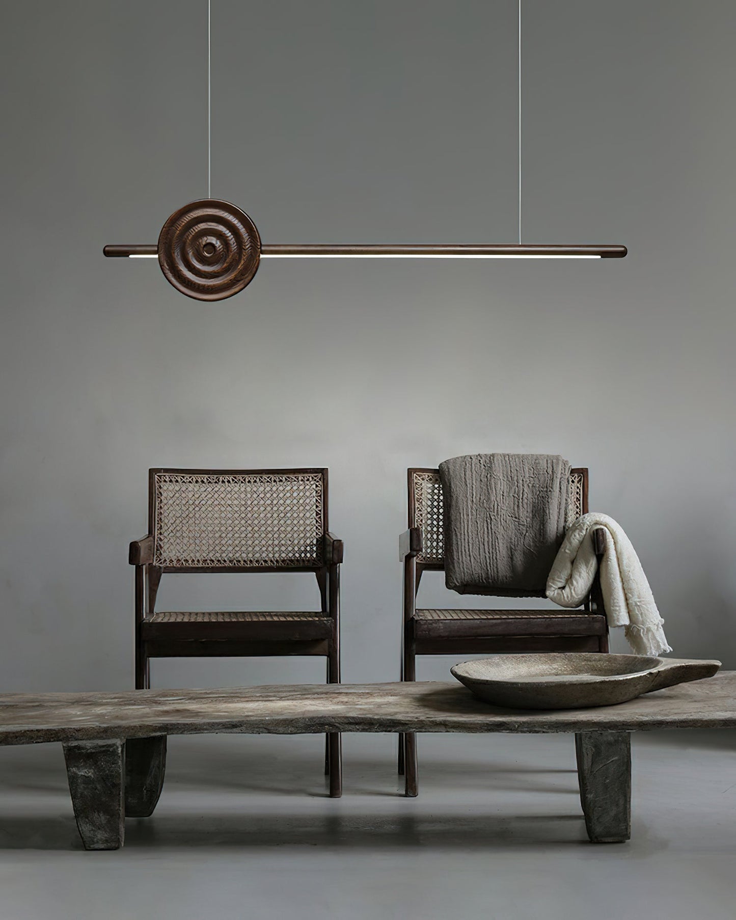 Erhu Wood Chandelier - YIOSI