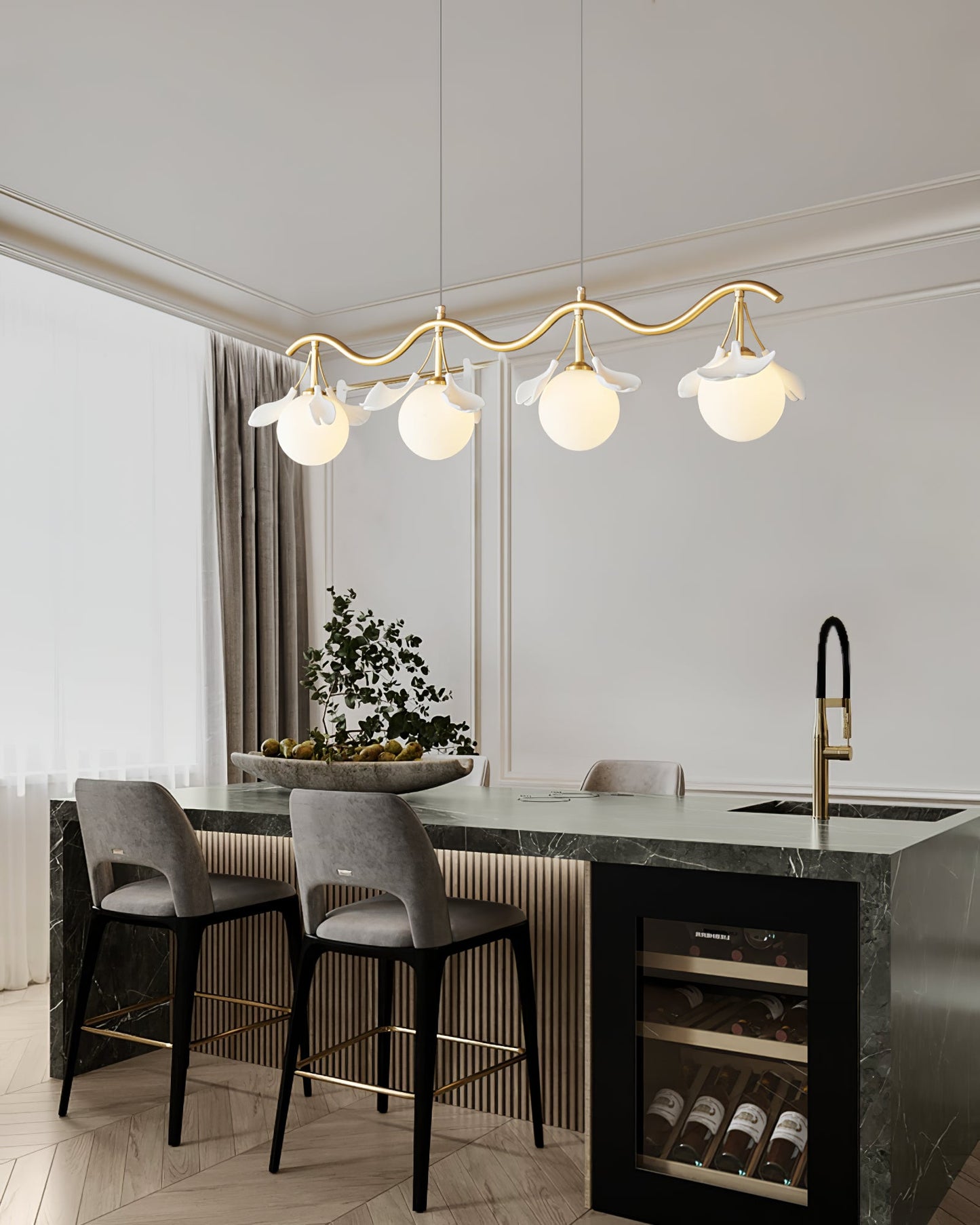 Evander Gingko Chandelier - YIOSI