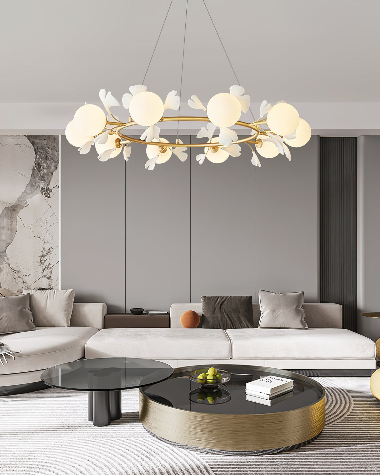 Evander Gingko Chandelier - YIOSI
