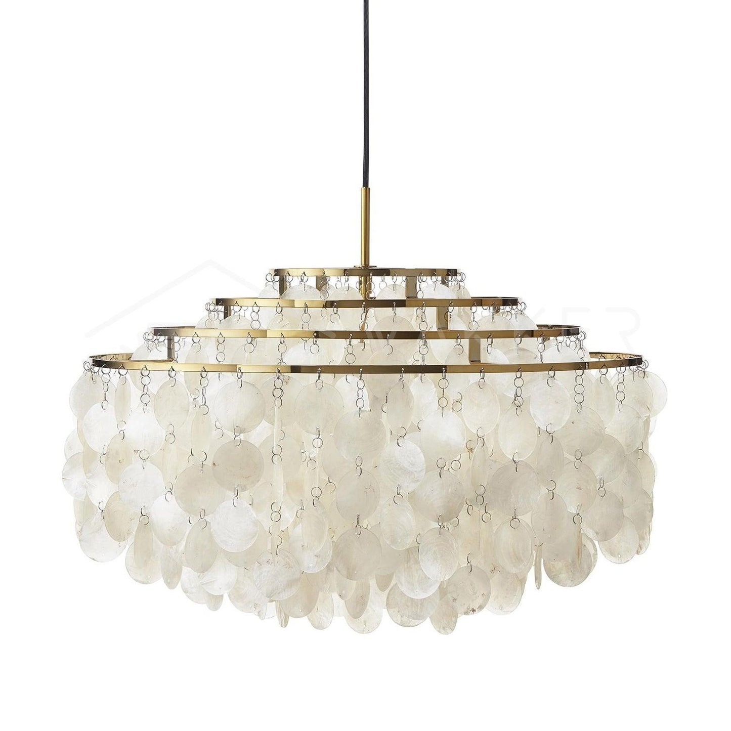 Round Shell Chandelier - YIOSI