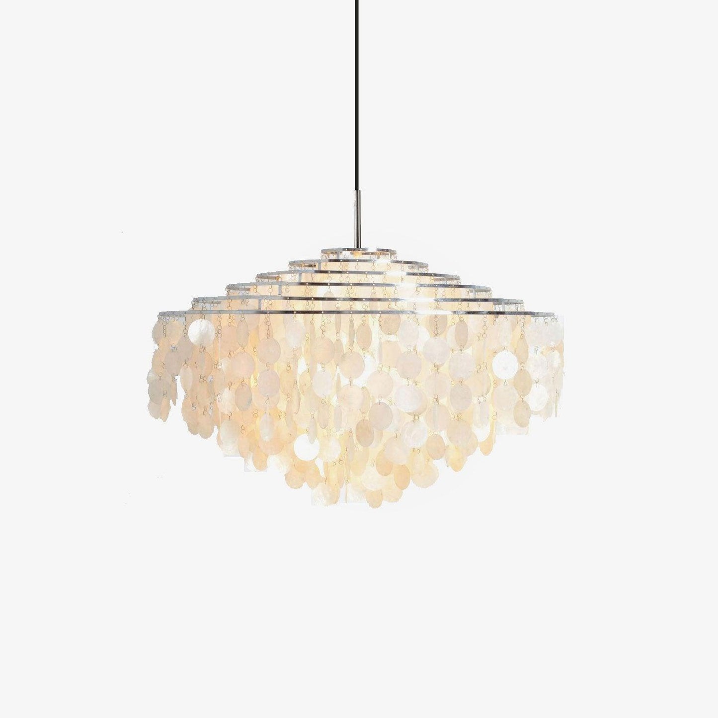 Round Shell Chandelier - YIOSI