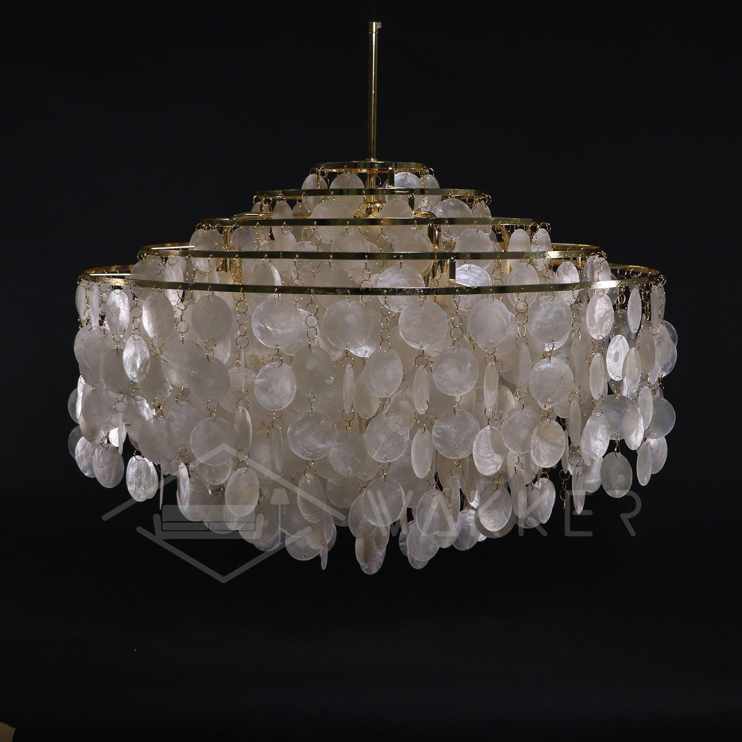 Round Shell Chandelier - YIOSI