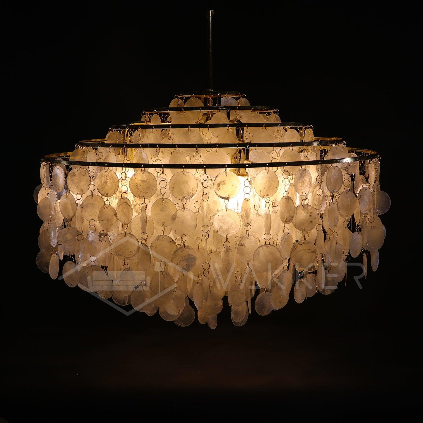 Round Shell Chandelier - YIOSI