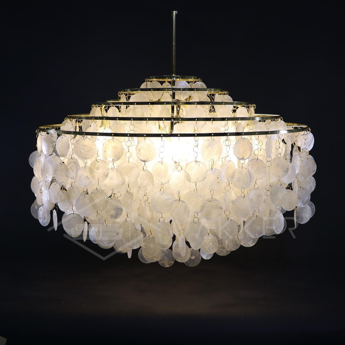 Round Shell Chandelier - YIOSI