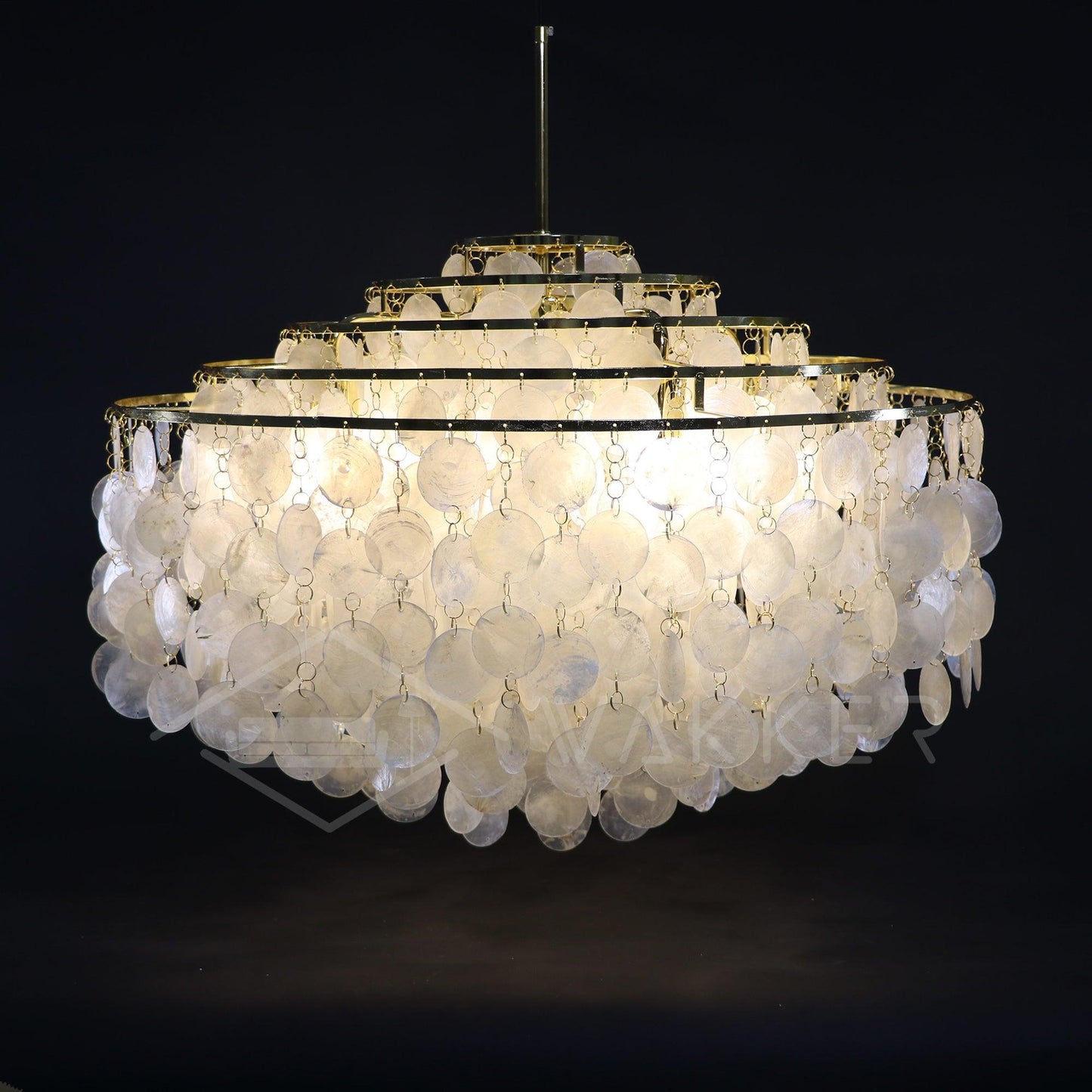 Round Shell Chandelier - YIOSI