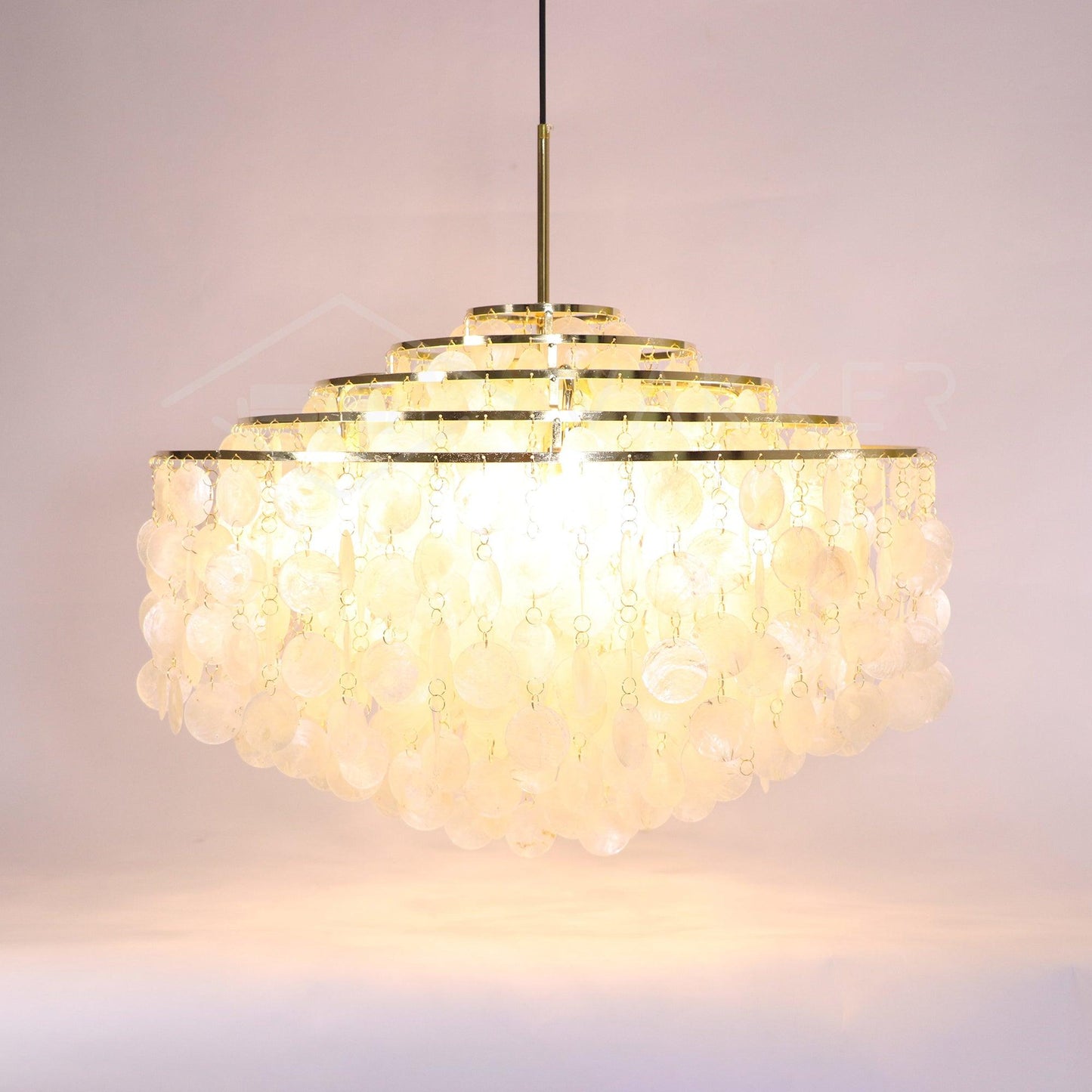 Round Shell Chandelier - YIOSI