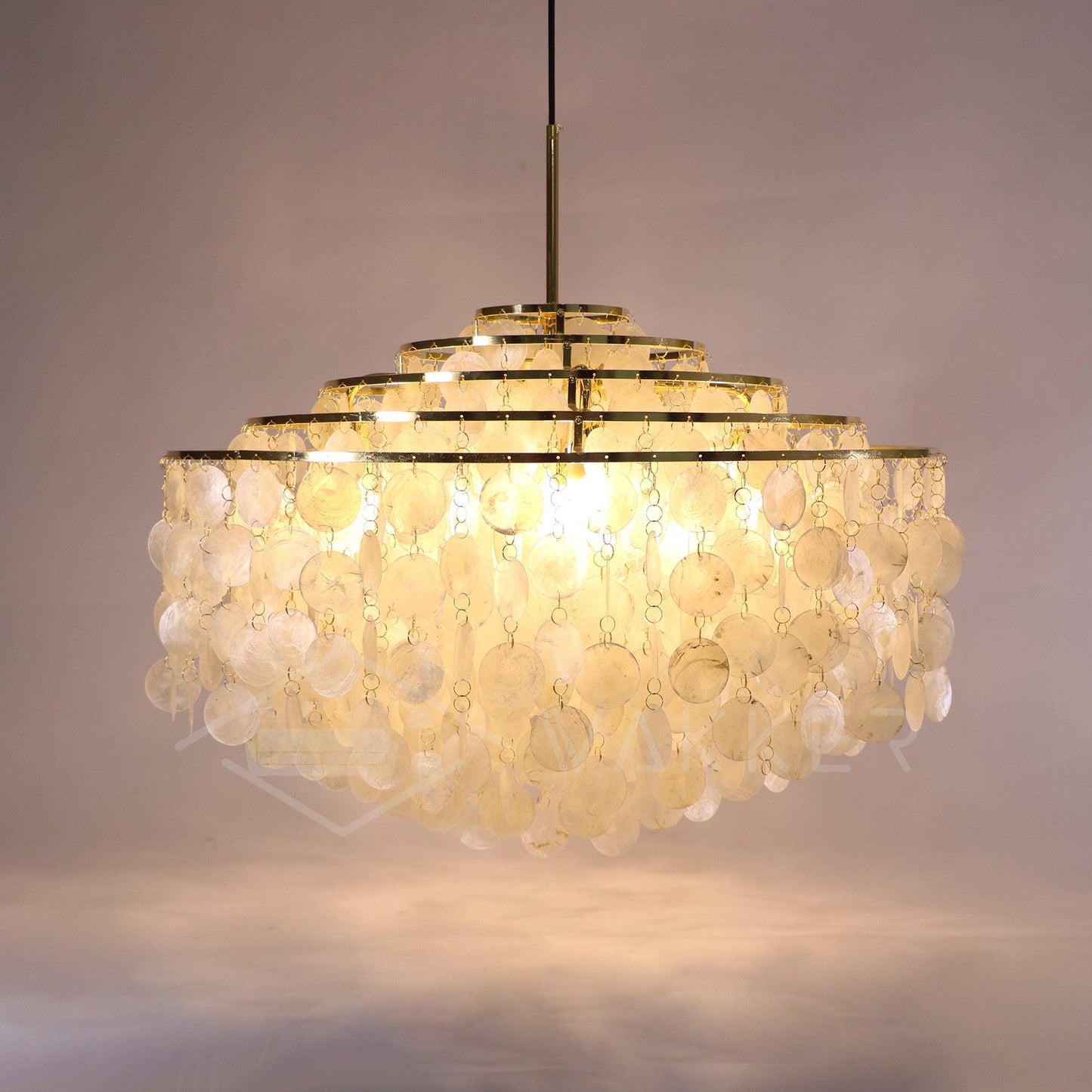 Round Shell Chandelier - YIOSI
