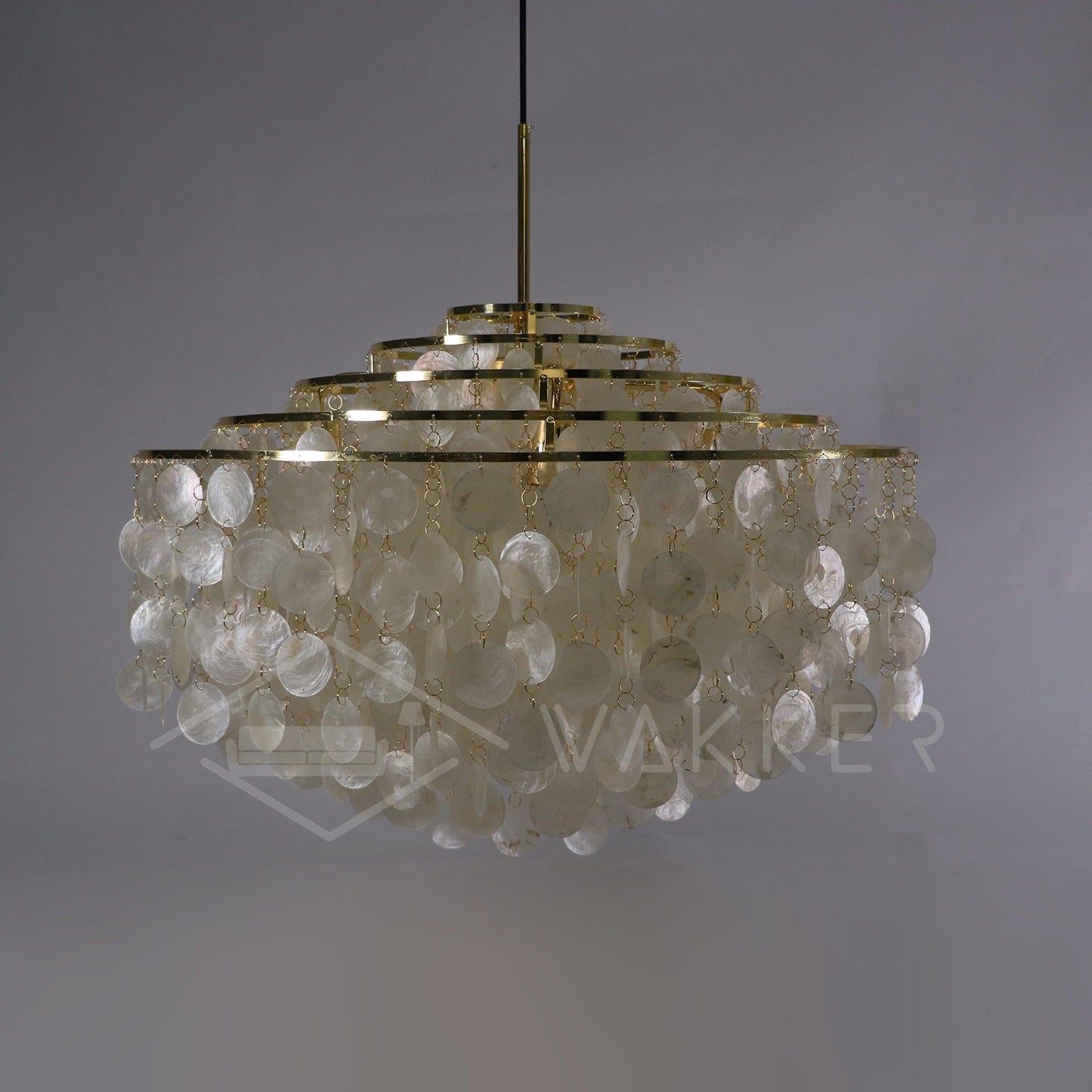 Round Shell Chandelier - YIOSI