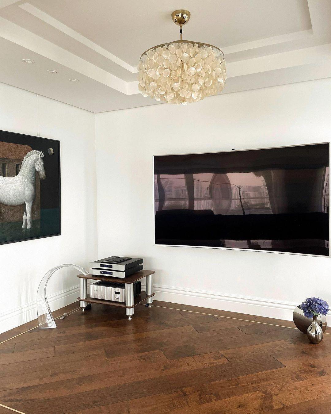 Round Shell Chandelier - YIOSI