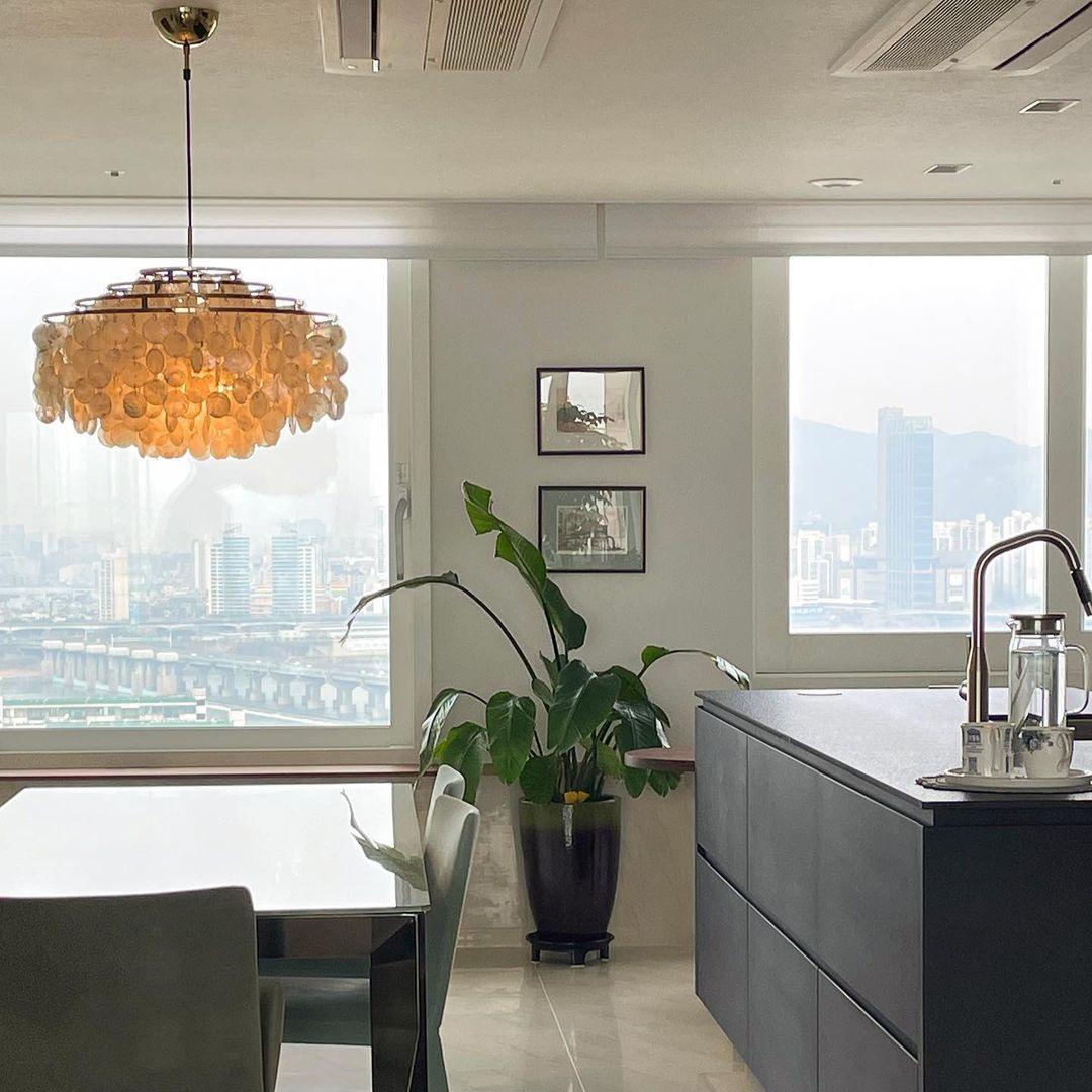 Round Shell Chandelier - YIOSI