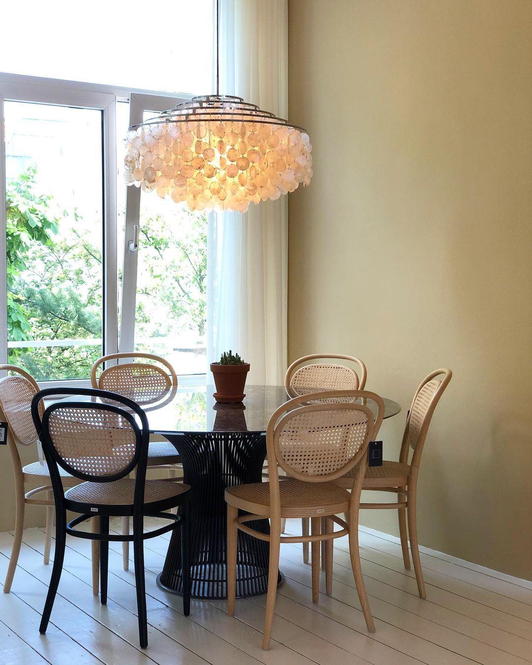 Round Shell Chandelier - YIOSI