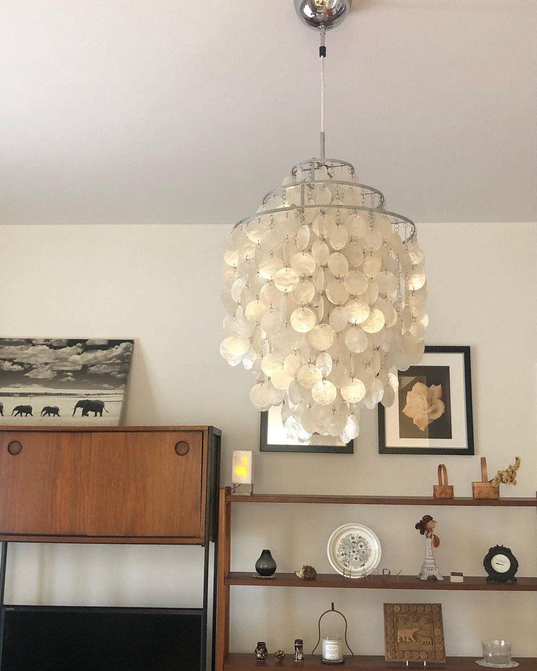 Round Shell Chandelier - YIOSI