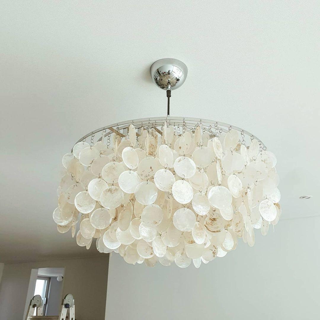Round Shell Chandelier - YIOSI