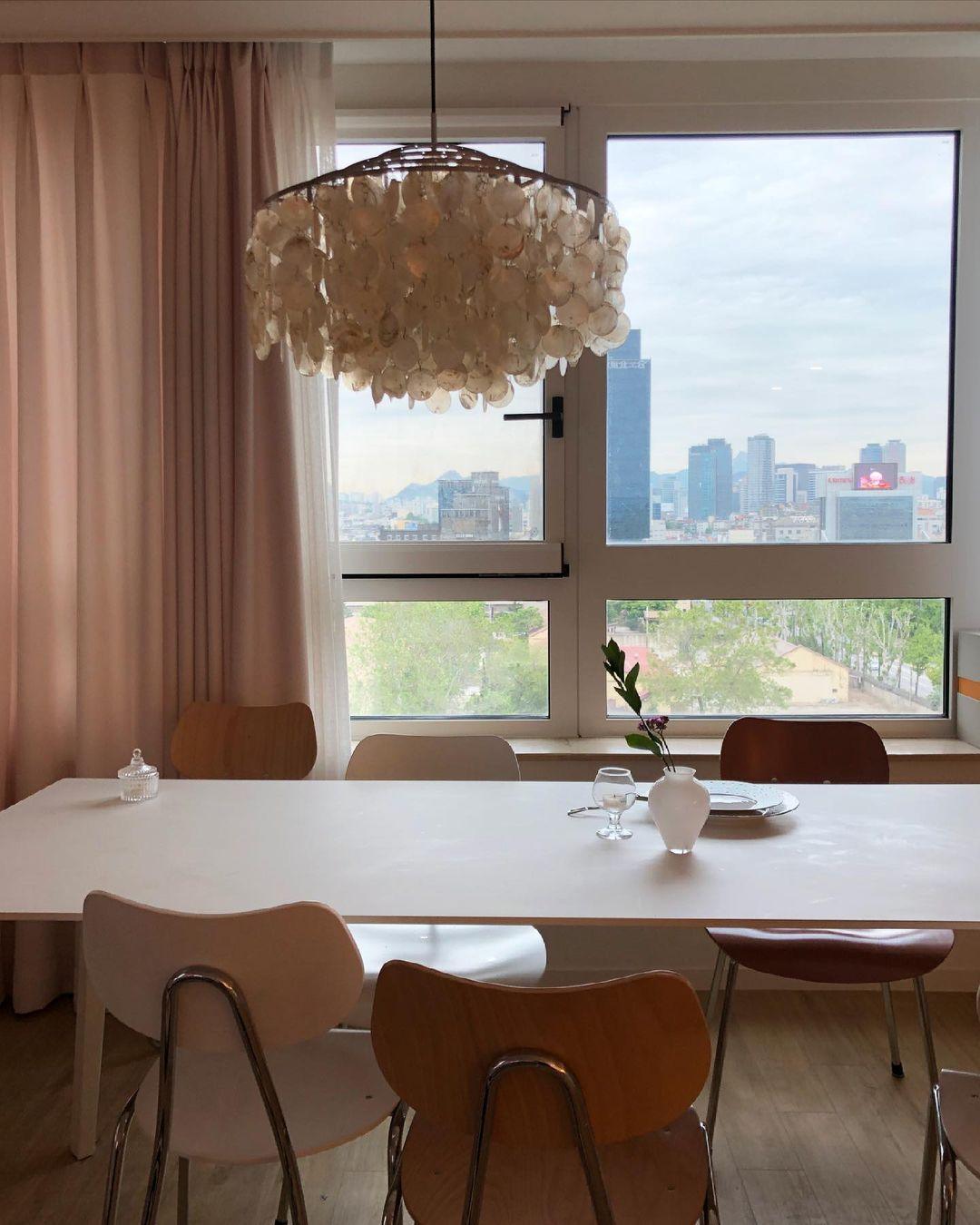 Round Shell Chandelier - YIOSI