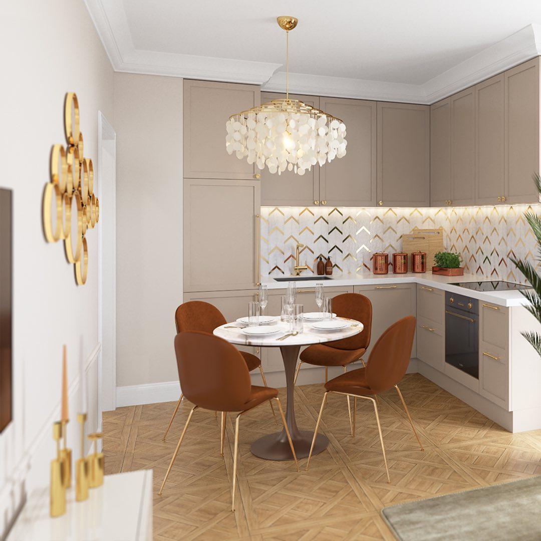 Round Shell Chandelier - YIOSI