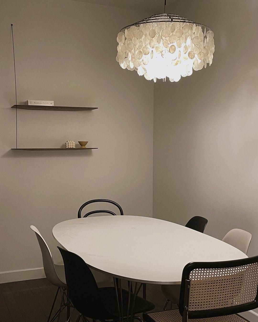 Round Shell Chandelier - YIOSI