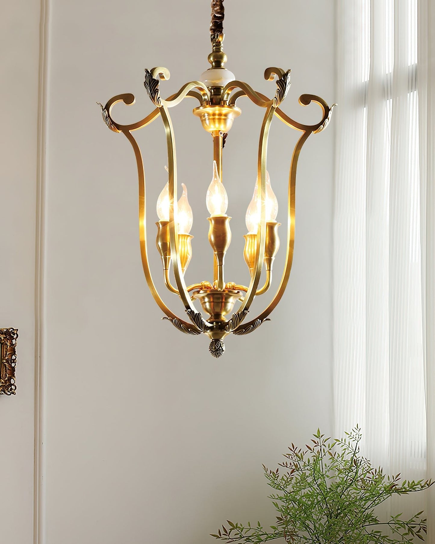 Farmhouse Lantern Chandelier - YIOSI