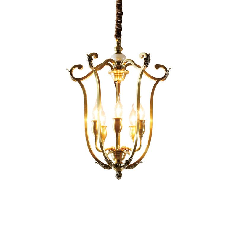 Farmhouse Lantern Chandelier - YIOSI