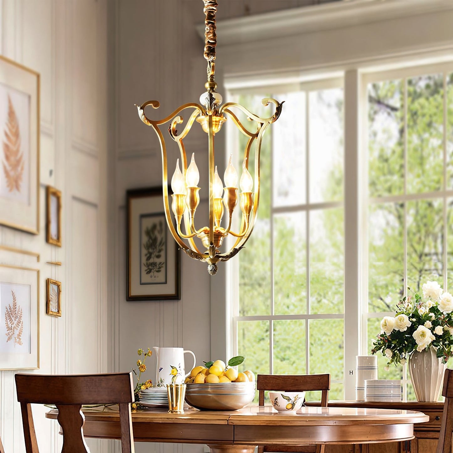 Farmhouse Lantern Chandelier - YIOSI