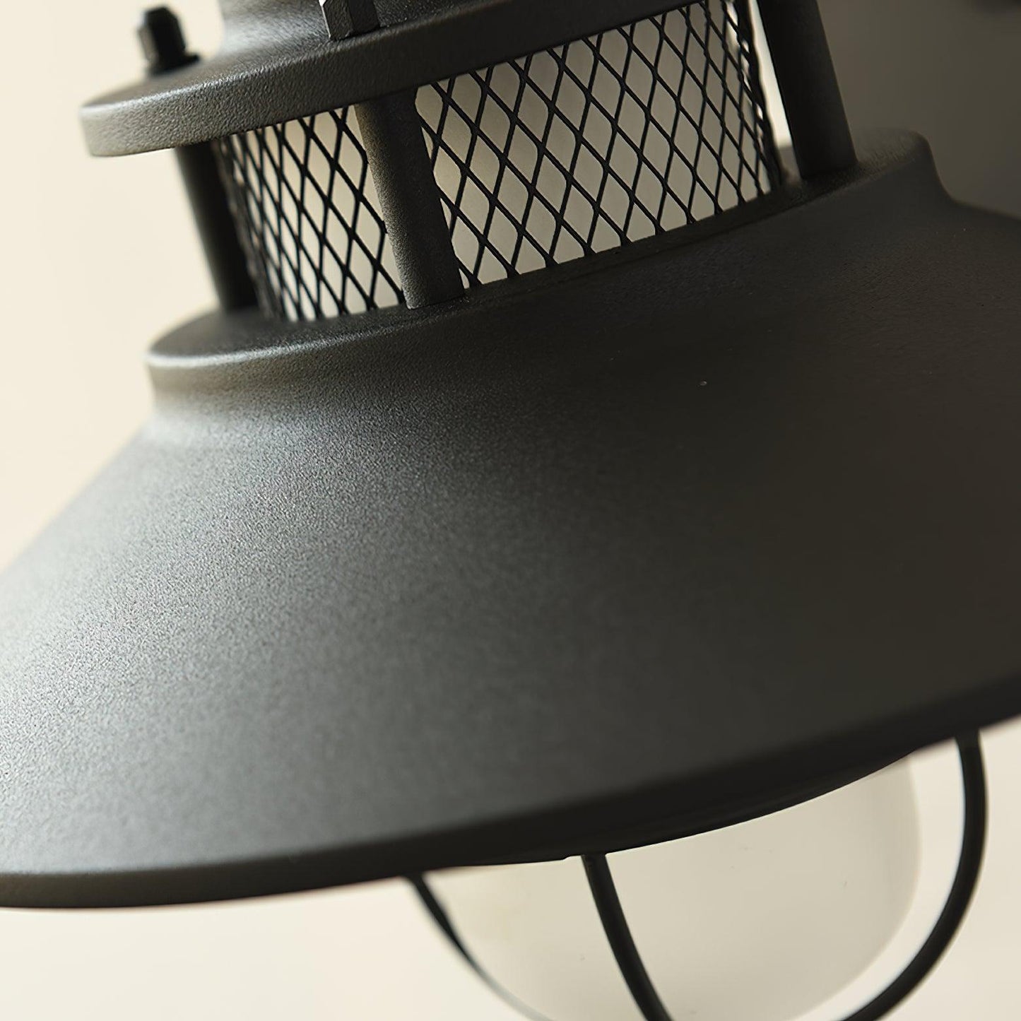 Felix Outdoor Wall Lamp – Black Frosted Glass, IP65 Waterproof, Style