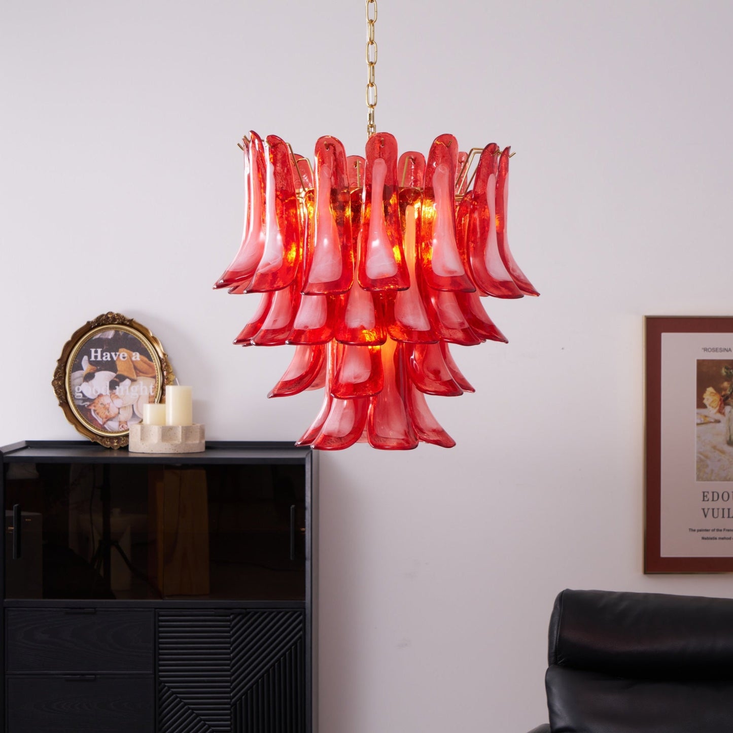 Fiametta Murano Glass Chandelier - YIOSI
