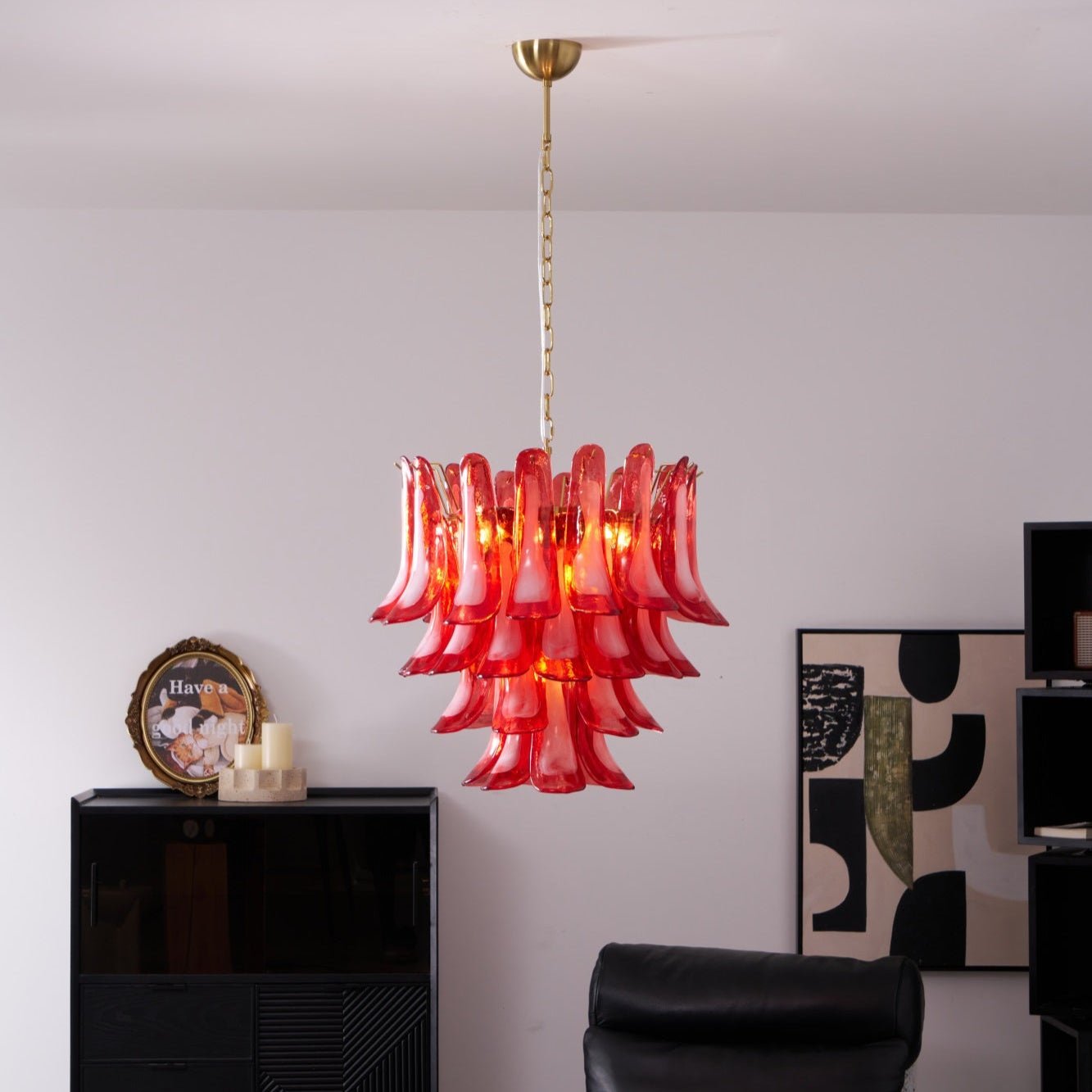Fiametta Murano Glass Chandelier - YIOSI