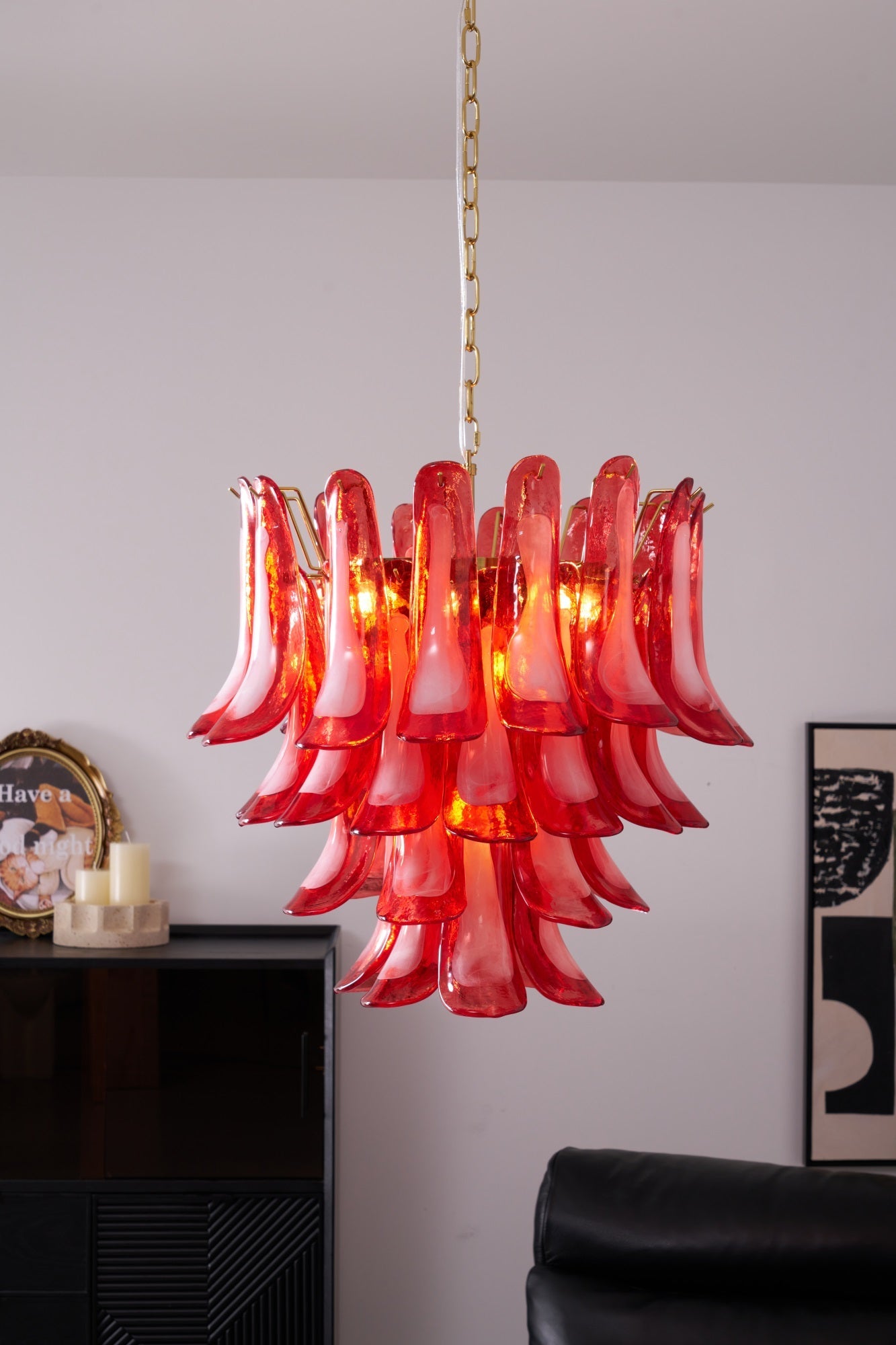 Fiametta Murano Glass Chandelier - YIOSI