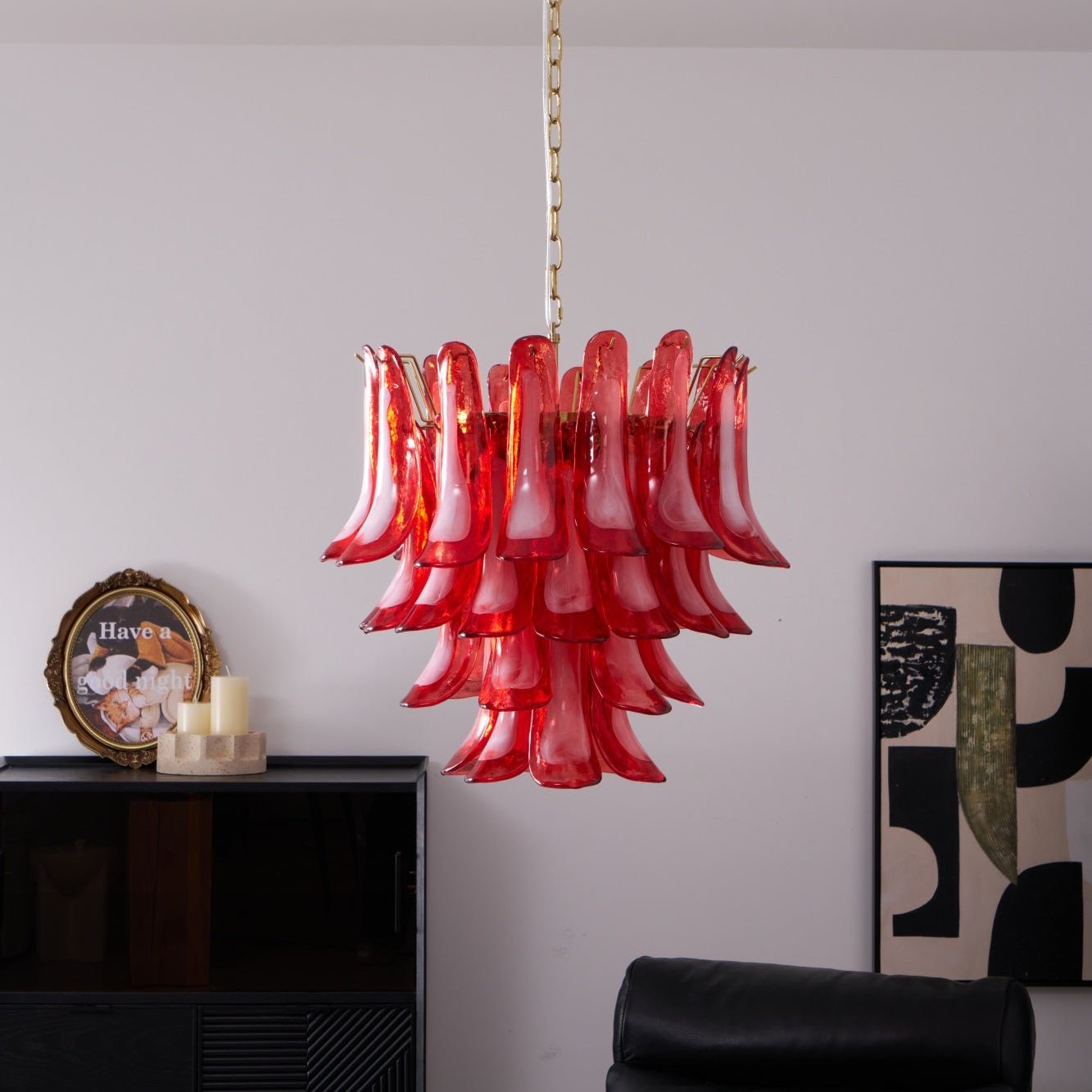 Fiametta Murano Glass Chandelier - YIOSI